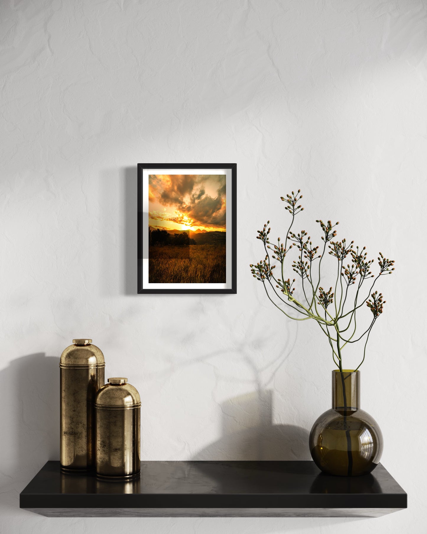 A beleza do pôr do sol