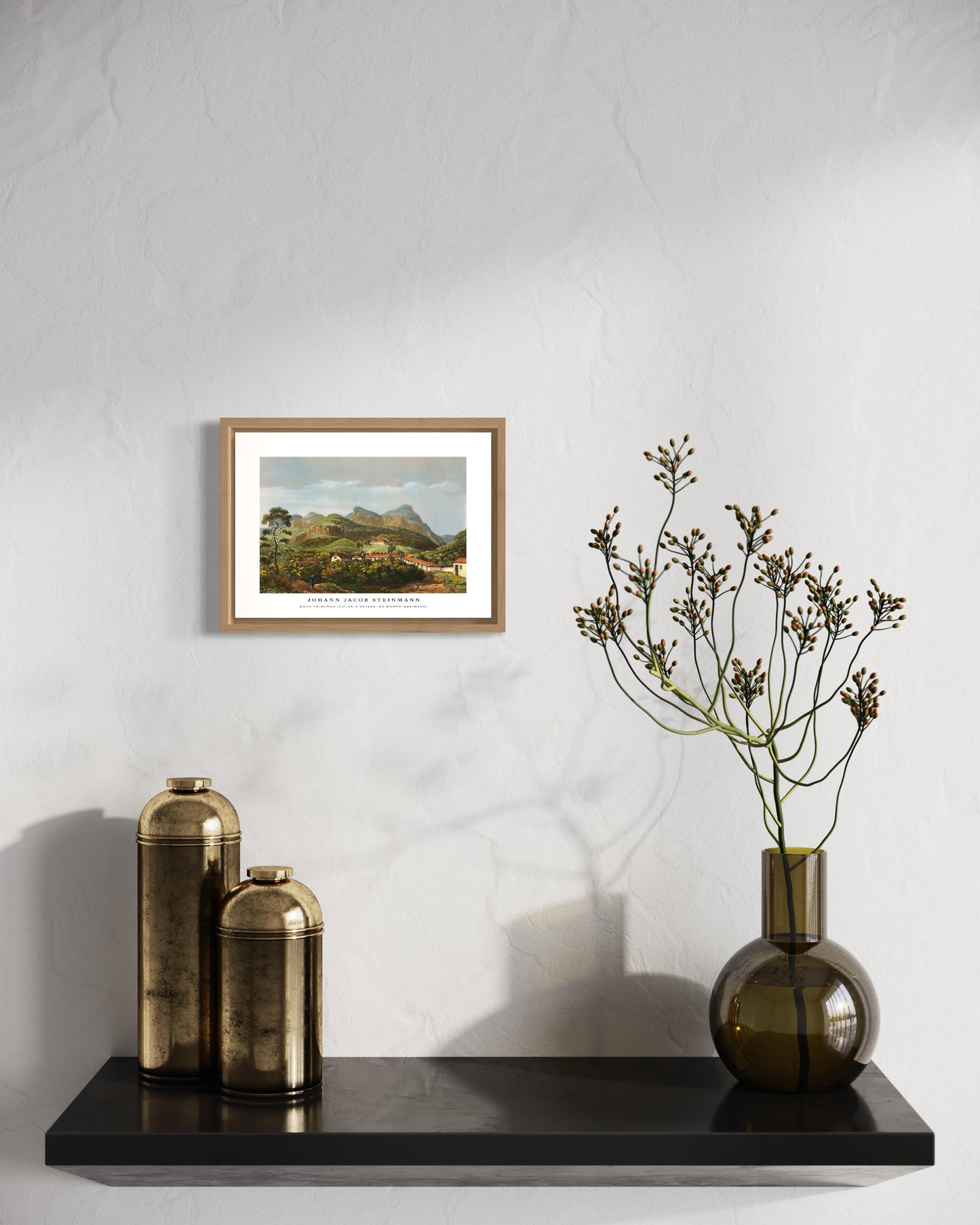 Uma pintura: Fazenda Morro Queimado